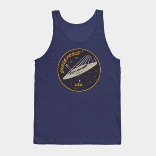 Space Force Mothership Medallion Tank Top